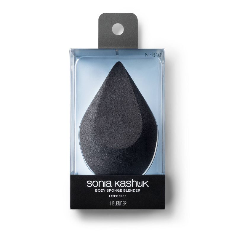 Sonia Kashuk&#8482; Latex-Free Body Blender Makeup Sponge - Black, 3 of 10