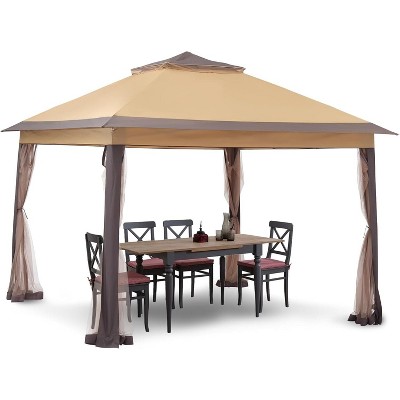 RUMSEM Gazebo Tent with Mosquito Netting