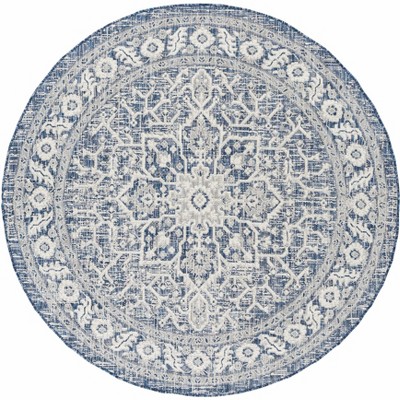 Hauteloom Etoile Navy Blue Performance Rug