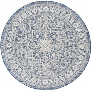 Hauteloom Round Area Rug   Navy - 1 of 4