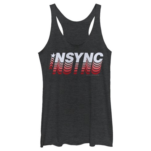 Women's NSYNC Retro Fade Racerback Tank Top - image 1 of 4