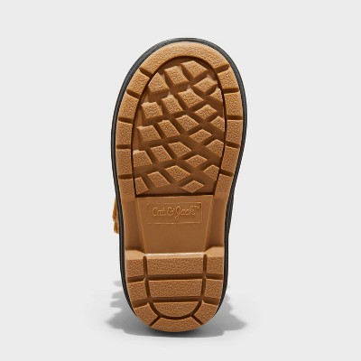 Cat & Jack Toddler Faux Fur Hook-And-Loop Mid Calf Winter Boots Waterproof