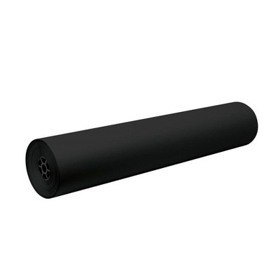 Decorol Flame Retardant Art Paper Roll, 36 Inches x 1000 Feet, Black
