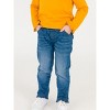 RuffleButts Girls Ruffle Straight Jeans - 3 of 4