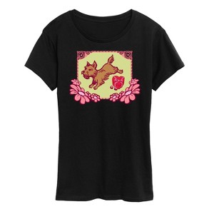 Women's - Wizard of Oz - Toto Dog Frame Short Sleeve Graphic T-Shirt - 1 of 4