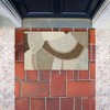 Stupell Industries Mystic Neutral Patterns Printed Outdoor Door Mat, design by Emma Peal, 18"x30" - 4 of 4