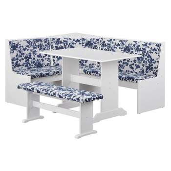 3pc Lacey Upholstered Nook Set - Buylateral