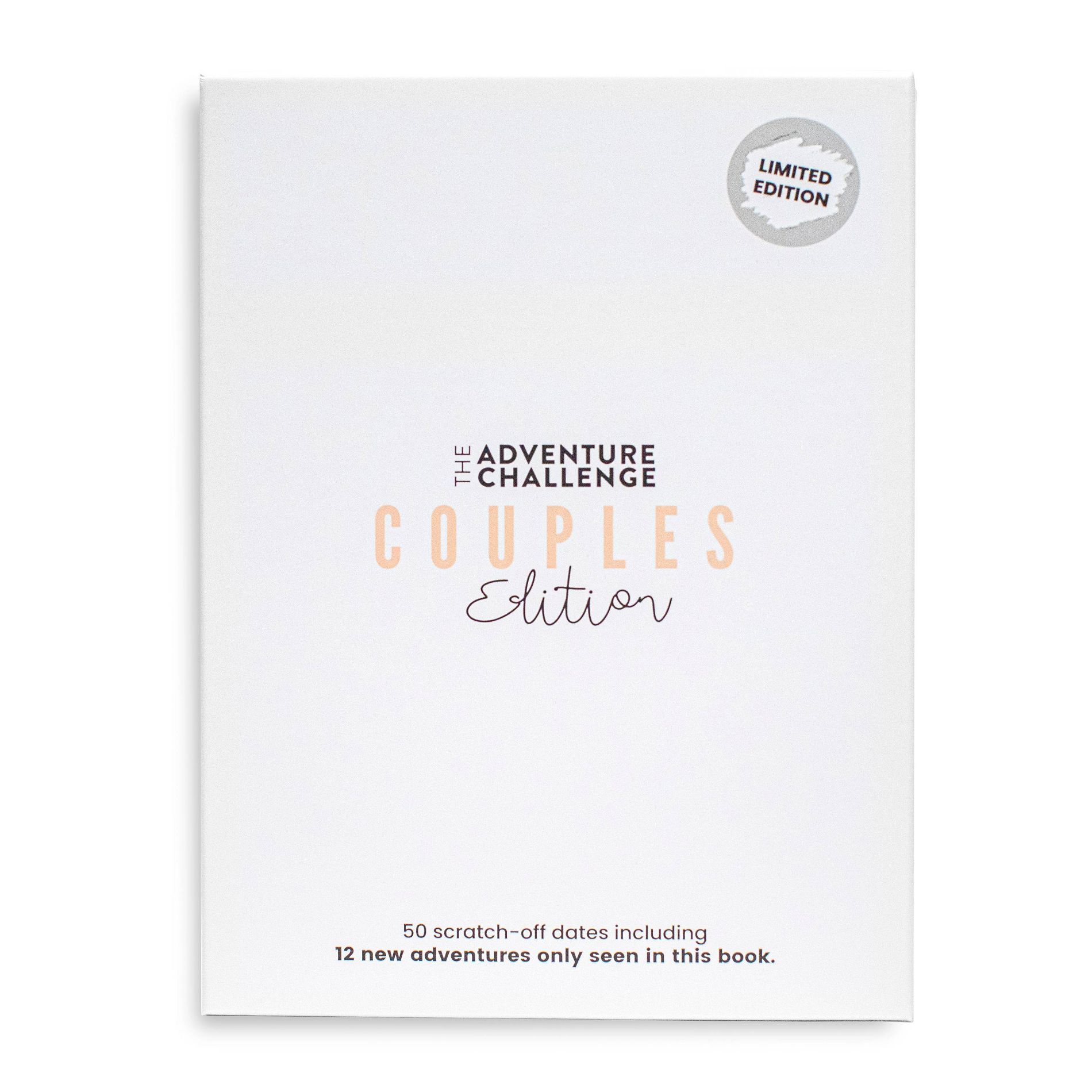 The Adventure Challenge Game Couples Limited Edition: Memory Skills, Creativity, 2+ Hours for 2 Players
