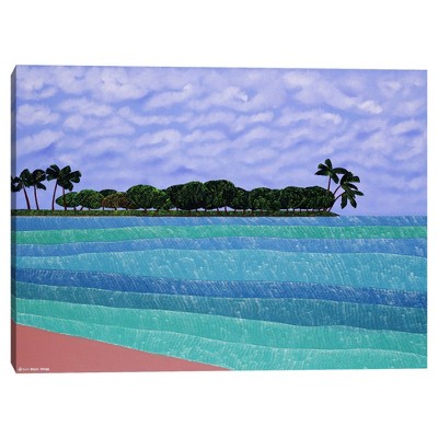 30" x 40" Magic Island by Synthia Saint James Canvas Art Print - Masterpiece Art Gallery