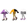 The Lakeside Collection Set of 3 Hanging Witch Legs - 2 of 3