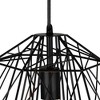 CWI Lighting Bagheera 1 Light Down Pendant With Black Finish - 3 of 4