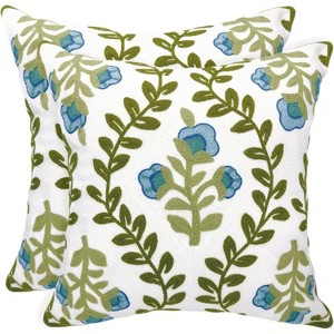 LISM Throw Pillow Covers Cotton Pillow Case Set of 2 - 1 of 4