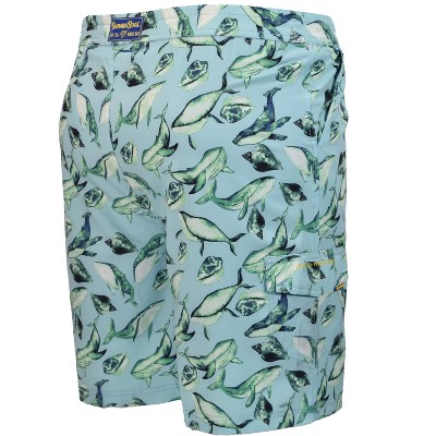 Banana Boat Men's UPF50+ Compression Liner Swimsuit | Aqua Whale X-Large — фото 2