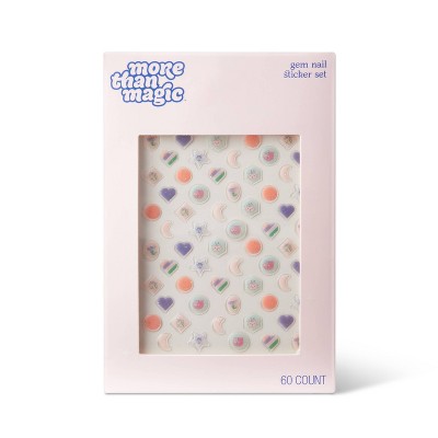 Gem Nail Sticker Set - More Than Magic™ - 60ct