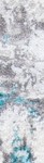 grey/turquoise