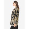 Roaman's Women's Plus Size Ultrasmooth Fabric Long-Sleeve Cardigan - 4 of 4