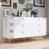 Famapy 6 Drawers Storage Dresser Modern Chest of Drawer - 3 of 4