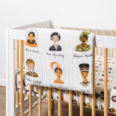 Women in History Organic Cotton Muslin Quilt