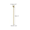 Unique Bargains Brass DIY Craft Jewelry Making Round Ball Head Pins 200 Pcs - 2 of 4