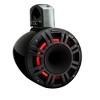 Kicker 51KMTCXL8 8" Black KMXL Horn-Loaded Tower Speakers & 400 Watt Marine Amp with tube-clamp mounting - 4 of 4