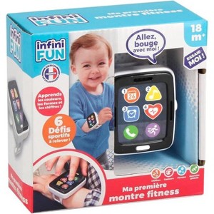 InfiniFun My First Fitwatch, Interactive Learning Watch Toy, Ages 18 mo+ - 1 of 4