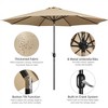 Yaheetech 11FT Patio Umbrella Market Umbrella for Garden Backyard - 4 of 4