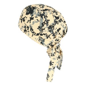 CTM Men's Digital Camo Lined Do Rag - 1 of 4