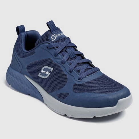 S Sport By Skechers Men's Troy Sneakers - Navy/gray 8 : Target