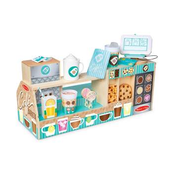 Melissa & Doug Wooden Café Barista Coffee Shop (35pc)