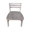 International Concepts Set of Two Cosmo Chairs, Washed Finish - 2 of 4