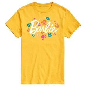 Men's - Barbie - Fall Leaves Short Sleeve Graphic T-Shirt - 1 of 4