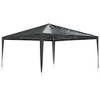 vidaXL Professional Party Tent 13.1'x13.1' Anthracite 0.3 oz/ftÂ² - 2 of 4