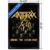 Trends International Anthrax - Among The Living Dead Framed Wall Poster Prints - 3 of 4