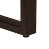 vidaXL Solid Mango Wood Dining Table - Industrial Style, Easy Assembly, Sturdy and Durable with Polished and Lacquered Finish - 4 of 4