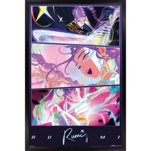 Trends International Netflix KPop Demon Hunters (2025) - Huntrix Featuring Rumi Framed Wall Poster Prints - 1 of 4