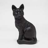 Cat Halloween Decorative Sculpture Matte Black - Hyde & EEK! Boutique™