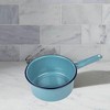 Granite Wire Saucepan, 1 and 2 Qt, Set of 2 - Turquoise Blue - 2 of 3
