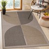 Lahome Modern Back to College Series Rainbow Jute Washable Outdoor Area Rug-Soft, Durable Carpet for Patio, Garden, or Balcony - 3 of 4