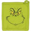 Grinch Oven Mitt Dr Seuss How The GRINCH Stole Christmas 2-Piece Oven Mitt and Pot Holder Set for Kitchen Baking Cooking Green - 3 of 4