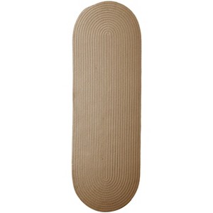 Colonial Mills Boca Raton - Caf Tostado 2 Ft x7 Ft Runner (Oval) Rug Indoor/Outdoor 100% Polypropylene - 1 of 4