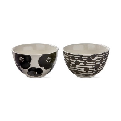 TAG Flower & Dot Snack Bowls