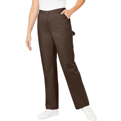 Woman Within Plus Size Carpenter Denim Pant