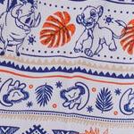 blue / orange, girls maxi dress