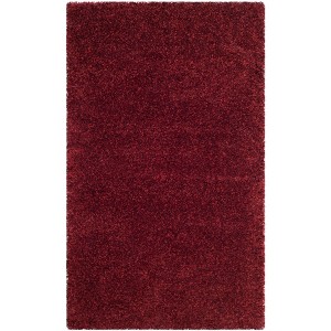 Santa Monica Shag SGN725 Power Loomed Indoor Rugs - Safavieh - 1 of 4