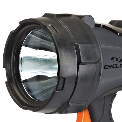 Black Rechargeable LED Water Resistant Spot Light