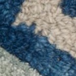 royal blue/beige