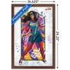 Trends International Marvel Ms. Marvel - Window Framed Wall Poster Prints - 3 of 4