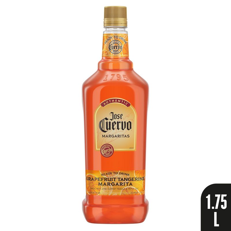 Jose Cuervo Grapefruit Tangerine Margarita - 1.75L Bottle, 5 of 11