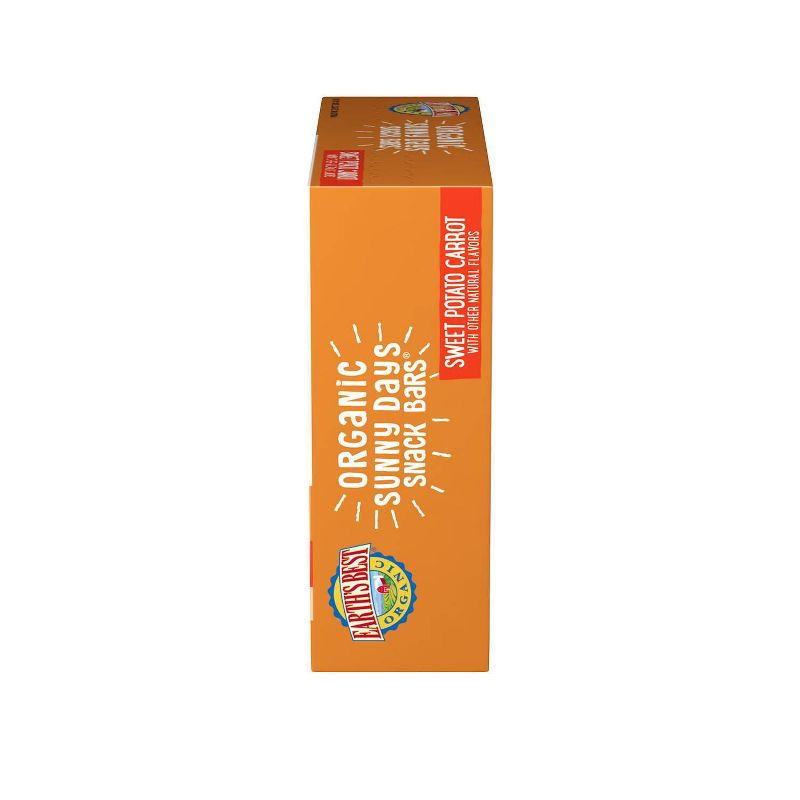Earth&#39;s Best Organic Sesame Street Sweet Potato Carrot Sunny Days Snack Bars - 7ct/0.67oz Each, 6 of 7