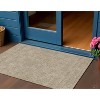 HomeRoots 3' X 5' Copper And Ivory Damask Washable Indoor Outdoor Area Rug - 2 of 4